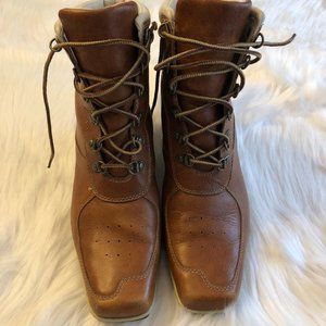 TIMBERLAND 19347 Brown Leather Boots 9 M